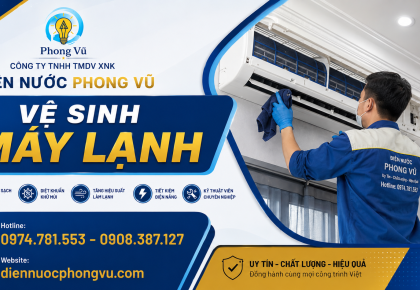 Vệ Sinh Máy Lạnh Xuân Lộc, Long Khánh, Cẩm Mỹ | Điện Nước Phong Vũ