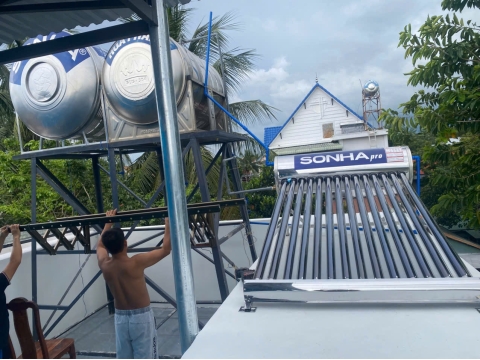 Công trình điện nước phong vũ, người thật việc thật Xuân hòa Xuân lộc, đồng nai