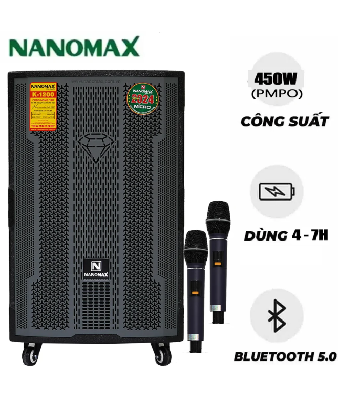 Loa kéo Nanomax 450W